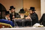 סעודת הילולא פון הרה"ק מסקווירא זצ"ל ביי בנו כ"ק אדמו"ר מסקווירא שליט"א 