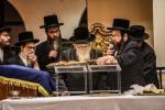 סעודת הילולא פון הרה"ק מסקווירא זצ"ל ביי בנו כ"ק אדמו"ר מסקווירא שליט"א 