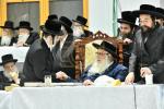 סעודת הילולא פון הרה"ק בעל דברי חיים מצאנז  זי"ע ביי כ"ק אדמו"ר מצאנז שליט"א- בילדער משה גאלדשטיין 