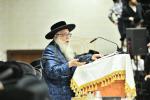 סעודת הילולא פון הרה"ק בעל דברי חיים מצאנז  זי"ע ביי כ"ק אדמו"ר מצאנז שליט"א- בילדער משה גאלדשטיין 