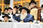 סעודת הילולא פון הרה"ק בעל דברי חיים מצאנז  זי"ע ביי כ"ק אדמו"ר מצאנז שליט"א- בילדער משה גאלדשטיין 