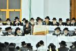סעודת הילולא פון הרה"ק בעל דברי חיים מצאנז  זי"ע ביי כ"ק אדמו"ר מצאנז שליט"א- בילדער משה גאלדשטיין 