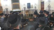 סעודת הילולא פון בעל הכנסת מרדכי מסאדיגורא זצ"ל ביי נכדו כ"ק אדמו"ר מסאדיגורא ירושלים שליט"א 