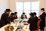 חרדישע שטאטישע באאממטע באזוכן ביי כ"ק אדמו"ר מסאטמאר שליט"א אין לעיקוואד 
