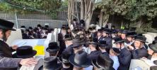 כ"ק אדמו"ר מסאדיגורא שליט"א בעליה לציון זקינו בעל הכנסת מרדכי מסאדיגורא זצ"ל 