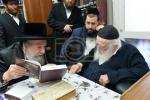 כ"ק אדמו"ר מאשלאג שליט"א באזוכט ביי מרן שר התורה הגר"ח קנייבסקי שליט"א 