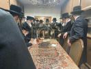 כ"ק אדמו"ר מדושינסקיא שליט"א באזוכט ביי כ"ק אדמורים ורבנים שליט"א אין ניו יארק 