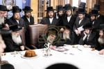 מעמד יציקת הבורות און מסיבת לחיים אין ביהמ"ד אוהל פיגא אין קרית יואל 