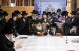 מעמד יציקת הבורות און מסיבת לחיים אין ביהמ"ד אוהל פיגא אין קרית יואל 