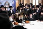 מעמד יציקת הבורות און מסיבת לחיים אין ביהמ"ד אוהל פיגא אין קרית יואל 