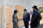בליץ באזוך פון כ"ק אדמו"ר מוויזניץ שליט"א אין וויען 