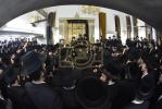 מסע הלויה פון כ"ק אדמו"ר מספינקא ירושלים זצ"ל 