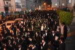 מסע הלויה פון כ"ק אדמו"ר מספינקא ירושלים זצ"ל 