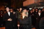 מסע הלויה פון כ"ק אדמו"ר מספינקא ירושלים זצ"ל 