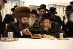 מעמד סיום כתיבת ספר תורה בראשית כ"ק אדמו"ר מסאדיגורא ירושלים שליט"א 