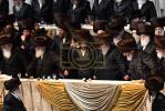 פולע גאלערי: שמחת החתונה פון נכד כ"ק אדמו"ר מבעלזא שליט"א 