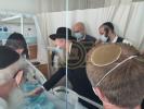 כ"ק אדמו"ר מקארלין סטאלין שליט"א באזוכט ביי געשעדיגטע אין די שבועות טראגעדיע 