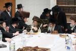 כ"ק אדמו"ר מסאטמאר שליט"א באזוכט אין בית המדרש החדש יטב לב דסאטמאר אין מאנסי  