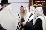 כ"ק אדמו"ר מסאטמאר שליט"א באזוכט אין בית המדרש החדש יטב לב דסאטמאר אין מאנסי  