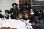 כ"ק אדמו"ר מסאטמאר שליט"א באזוכט אין בית המדרש החדש יטב לב דסאטמאר אין מאנסי  