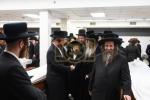 כ"ק אדמו"ר מסאטמאר שליט"א באזוכט אין בית המדרש החדש יטב לב דסאטמאר אין מאנסי  