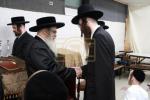 כ"ק אדמו"ר מסאטמאר שליט"א באזוכט אין בית המדרש החדש יטב לב דסאטמאר אין מאנסי  