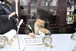 מעמד הכנסת ספר תורה בראשות כ"ק  אדמו"ר מוויזניץ שליט"א לע"נ הרה"ח ר' נחמן הלר ז"ל 