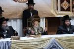 סעודת עניים לרגל די שמחת החתונה פון נכדת כ"ק אדמו"ר מסעריט וויזניץ בחצר הקודש סעריט וויזניץ 
