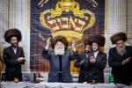  שבע ברכות פון נכד כ"ק אדמו"ר מבאבוב שליט"א אין מתיבתא עץ חיים דבאבוב 