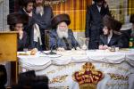  שבע ברכות פון נכד כ"ק אדמו"ר מבאבוב שליט"א אין מתיבתא עץ חיים דבאבוב 