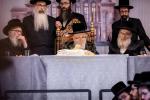 מעמד והקומתי לטובת בניית ביהמ"ד החדש סקווירא - בילדער יוסי גאלדבערגער