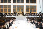 פולע גאלערי: יארצייט פון הרה"ק מצאנז  זצ"ל ביי בנו מ"מ כ"ק אדמו"ר מצאנז שליט"א 