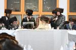 פולע גאלערי: יארצייט פון הרה"ק מצאנז  זצ"ל ביי בנו מ"מ כ"ק אדמו"ר מצאנז שליט"א 