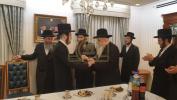 שמחת האירוסין פון בת כ"ק אדמו"ר מסאדיגורא ירושלים שליט"א 