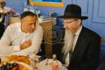 מעמד סיום כתיבת ספר תורה אין מאסקאווא וואס איז אריינגעגעבן געווארן צו די קהילה אין שטאט  נובוקוזנצק אין סיביר