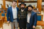 מעמד סיום כתיבת ספר תורה אין מאסקאווא וואס איז אריינגעגעבן געווארן צו די קהילה אין שטאט  נובוקוזנצק אין סיביר