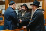 מעמד סיום כתיבת ספר תורה אין מאסקאווא וואס איז אריינגעגעבן געווארן צו די קהילה אין שטאט  נובוקוזנצק אין סיביר