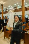 מעמד סיום כתיבת ספר תורה אין מאסקאווא וואס איז אריינגעגעבן געווארן צו די קהילה אין שטאט  נובוקוזנצק אין סיביר