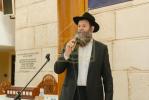 מעמד סיום כתיבת ספר תורה אין מאסקאווא וואס איז אריינגעגעבן געווארן צו די קהילה אין שטאט  נובוקוזנצק אין סיביר