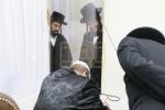 מעמד התחלת כתיבת ספר תורה בבית כ"ק הגה"צ רבי יעקב מאיר שעכטער שליט"א 