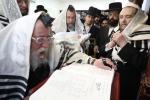 שמחת הברית בהשתתפות כ"ק הגה"צ רבי יעקב מאיר שעכטער שליט"א און הגרי"ם ארלאנגער שליט"א 