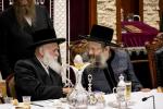 כ"ק אדמו"ר מבאבוב-45 שליט"א ביים סעודת הילולא פון זקינו  הרה"ק בעל הקדושת ציון מבאבוב  הי"ד זי"ע