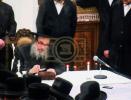 יארצייט פון הרה"ק מפאפא זצ"ל ביי בנו ומ"מ כ"ק אדמו"ר מפאפא שליט"א 