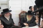 כ"ק אדמו"ר מתולדות אהרן שליט"א באזוכט ביי הגה"צ אבד"ק סאטמאר ב"פ  שליט"א אין פליישמאנס 