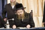 מעמד "יזכור אהבתם" לקראת מלאת שנה להסתלקות פון כ"ק אדמו"ר מסאדיגורא זצ"ל ביי בנו כ"ק אדמו"ר מסאדיגורא לאנדאן שליט"א 