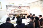 מעמד חלוקת שקל הטהור אין ארץ ישראל בראשית הרה"ג רבי יואל טייטעלבוים שליט"א בן כ"ק אדמו"ר מסאטמאר שליט"א 