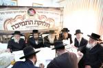 מעמד חלוקת שקל הטהור אין ארץ ישראל בראשית הרה"ג רבי יואל טייטעלבוים שליט"א בן כ"ק אדמו"ר מסאטמאר שליט"א 