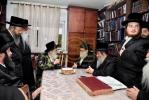 פולע גאלערי: באזוך פון כ"ק אדמו"ר מוויזניץ שליט"א אין אלעד