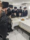 כ"ק אדמו"ר מגור שליט"א באזוכט ביי כ"ק אדמורים ורבנים שליט"א אין ניו יארק 