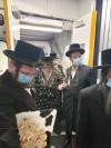 כ"ק אדמו"ר מוויזניץ שליט"א ביים אנקומען אין ניו יארק 
